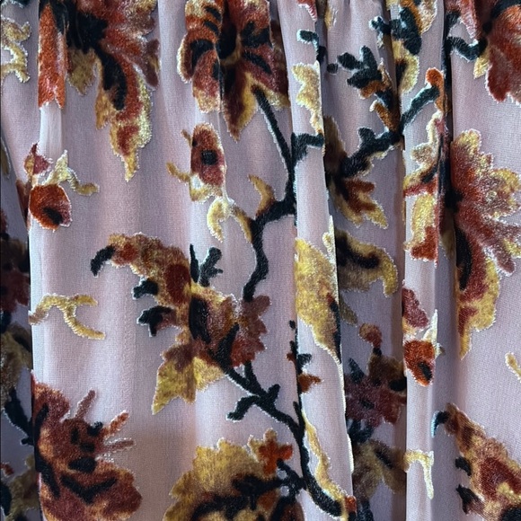 Urban Outfitters Pink Rust Gold Black Embellished Skirt Size M - Picture 5 of 8